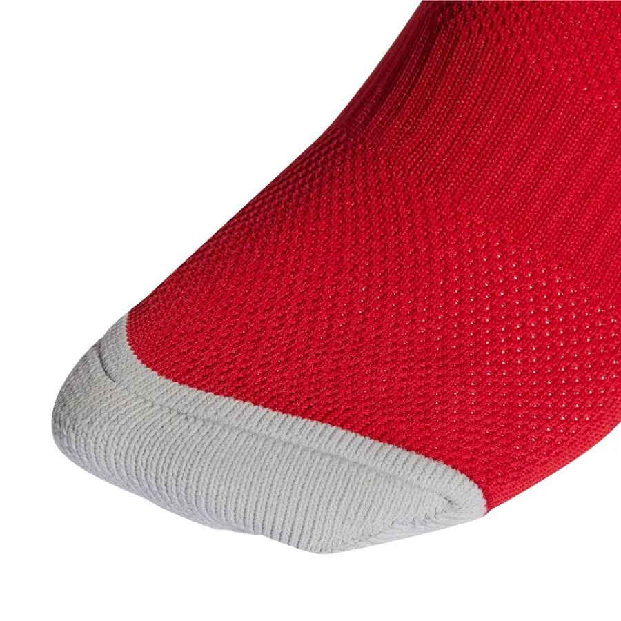 Imagen 2 de 3 de Medias adidas Milano 23-ROJO/BLANCO