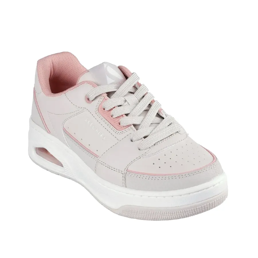 Imagen 1 de 5 de Zapatillas Skechers Uno Court Courted Style-GRIS/ROSA VIEJO