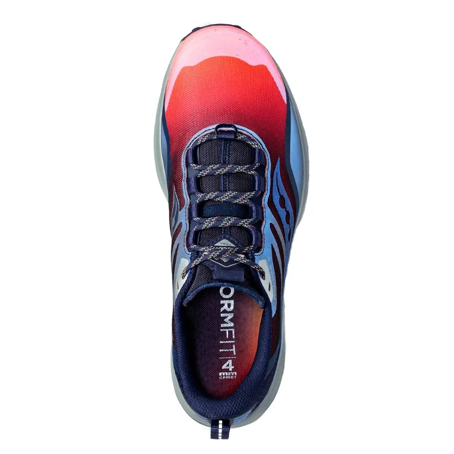 Imagen 3 de 5 de Zapatillas Saucony Peregrine 12-MARINO/ROJO/NEGRO