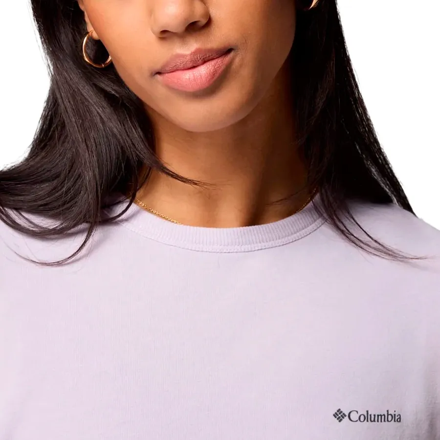 Imagen 3 de 5 de Remera Columbia Sun Trek II-LAVANDA