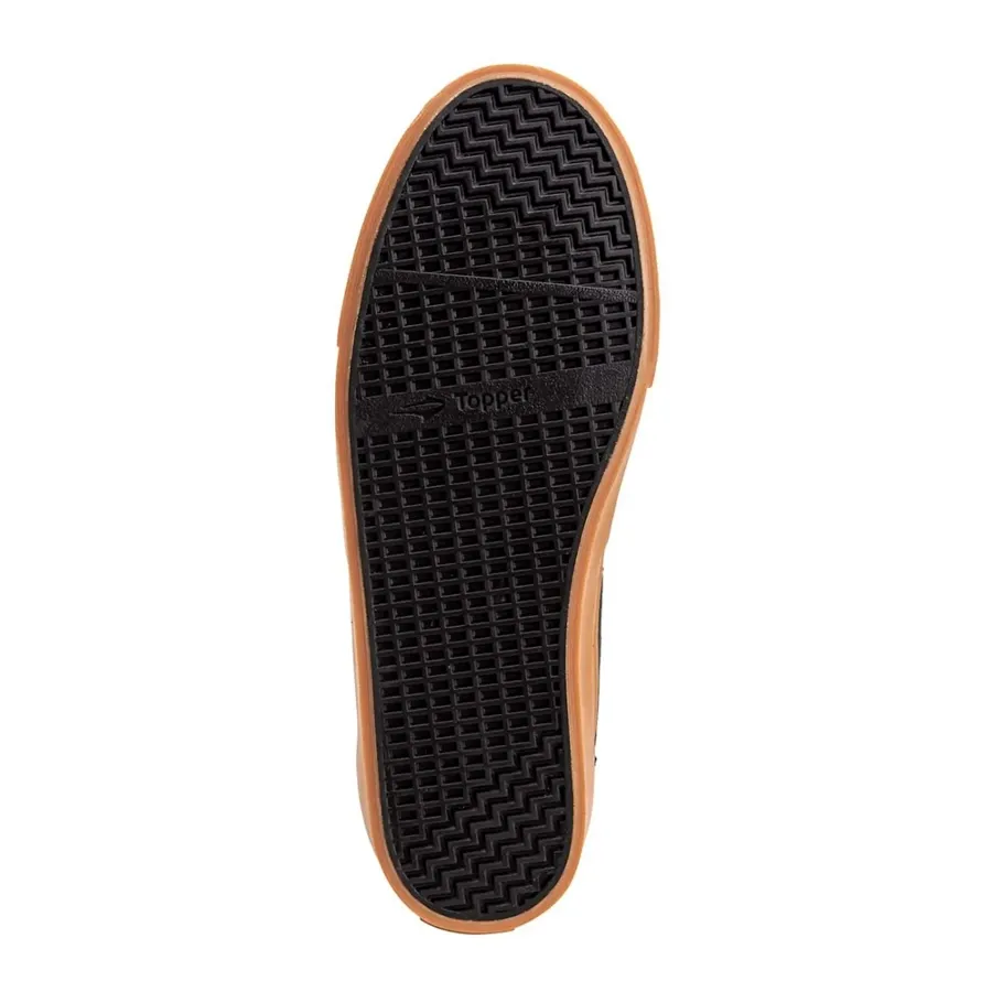 Imagen 3 de 4 de Zapatillas Topper Tyler II-NEGRO/CARAMELO