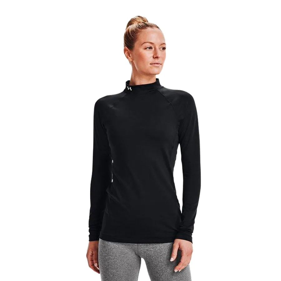 Imagen 0 de 5 de Remera Under Armour Manga Larga ColdGear-NEGRO