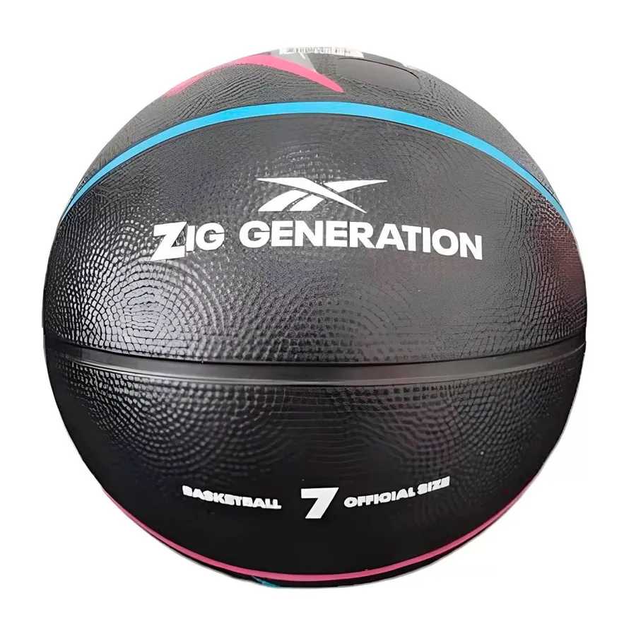 Imagen 2 de 3 de Pelota Reebok Zig Generation-NEGRO/FUCSIA/CELESTE