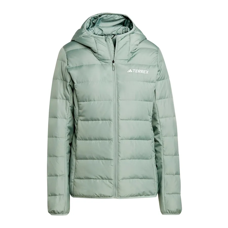 Imagen 1 de 6 de Campera adidas Térmica Ligera Terrex Multi-VERDE AGUA