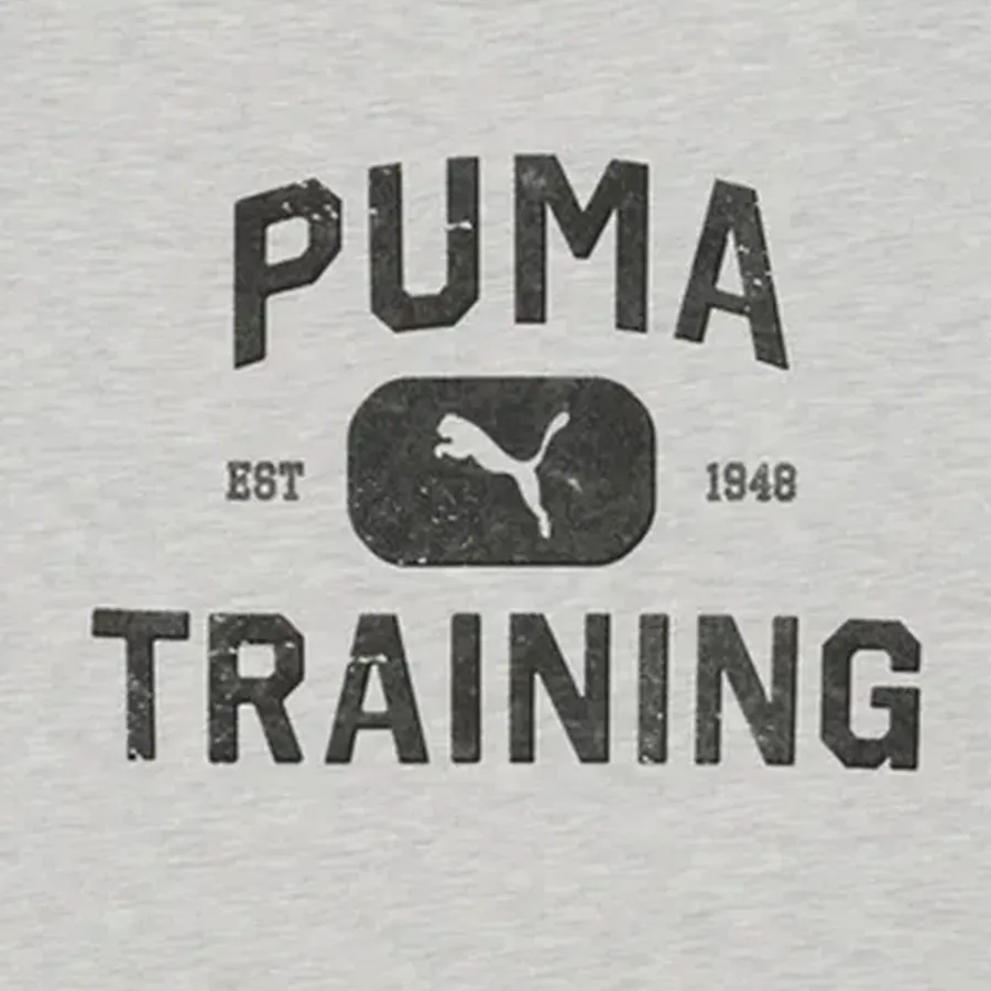 Imagen 3 de 4 de Remera Puma Train Logo Relaxed-GRIS