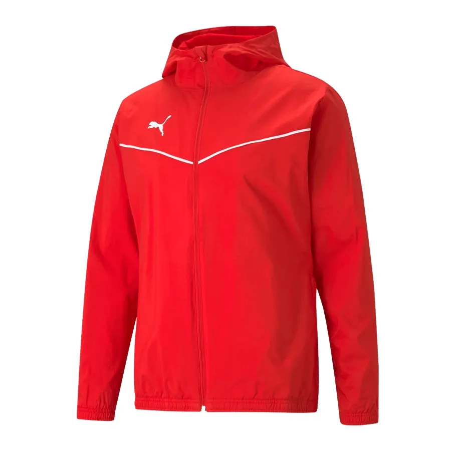 Imagen 1 de 3 de Campera Puma TeamRise All-Weather-ROJO