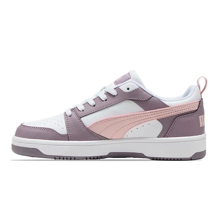 Imagen 2 de 5 de Zapatillas Puma Rebound V6 Lifestyle-BLANCO/VIOLETA/ROSA
