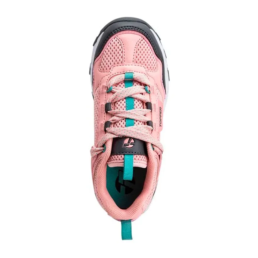 Imagen 2 de 4 de Zapatillas Topper Ever Kids-ROSA/NEGRO