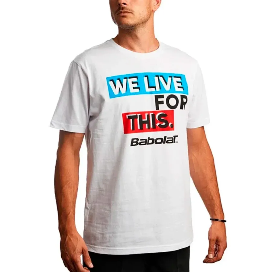 Imagen 0 de 2 de Remera Babolat Live-BLANCO