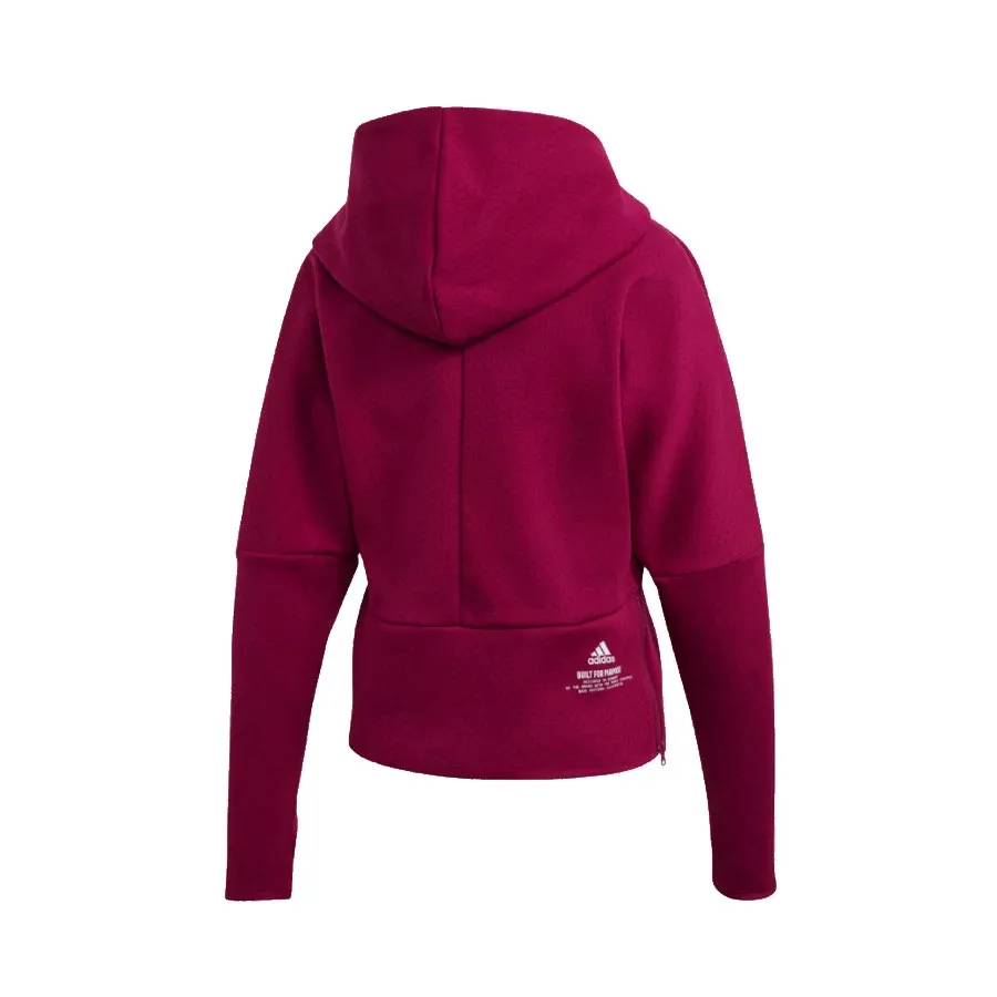 Imagen 5 de 6 de Campera adidas Capucha Z.N.E-BORDO