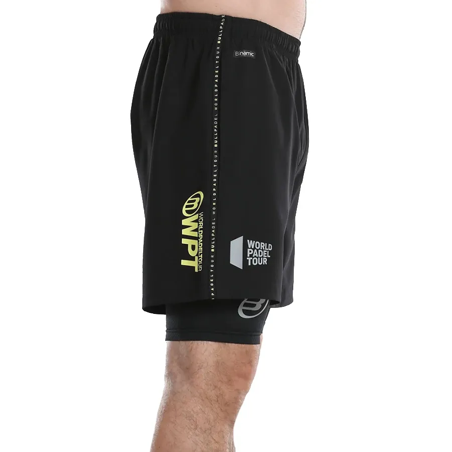 Imagen 2 de 4 de Shorts Bullpadel Lirio-NEGRO