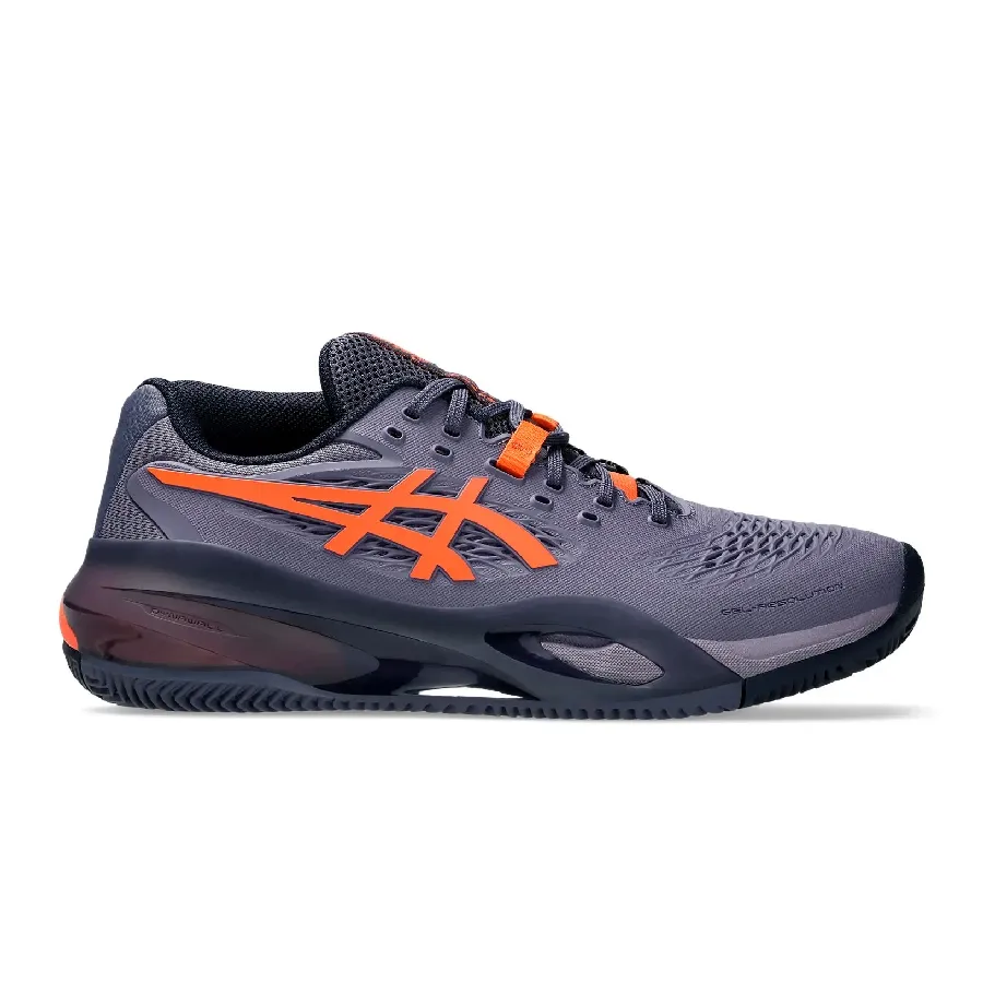 Imagen 0 de 6 de Zapatillas Asics Gel-Resolution X Clay-GRAFITO/NARANJA FLUOR