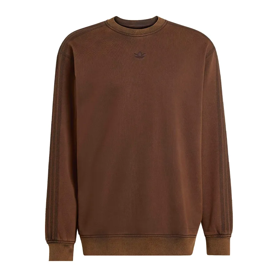 Imagen 2 de 5 de Buzo adidas originals Essentials Retro Washed-MARRON