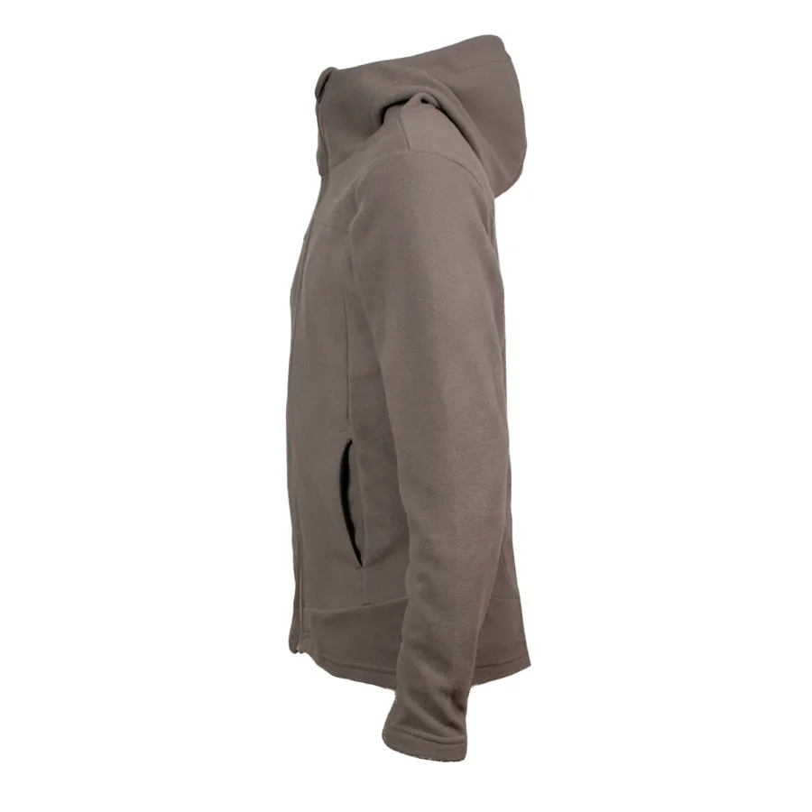 Imagen 7 de 10 de Campera Kamp Micropolar Con Capucha-GRIS