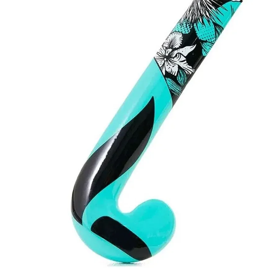 Imagen 2 de 4 de Palo De Hockey Reves Varsity Finish Paint-MENTA/NEGRO