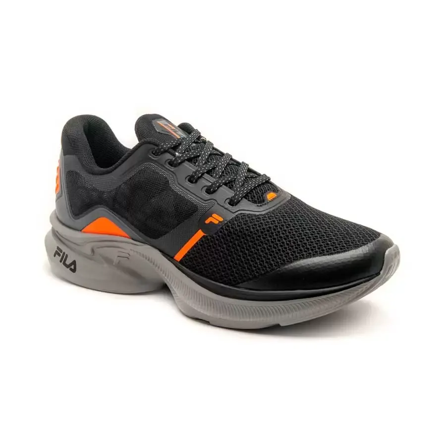 Imagen 1 de 5 de Zapatillas Fila Racer Move-NEGRO/NARANJA