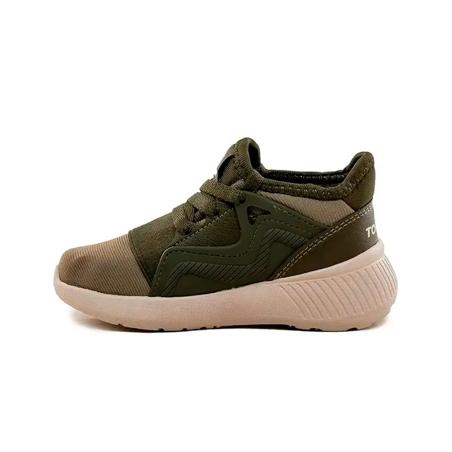 Imagen 1 de 4 de Zapatillas Topper Mamba Ii Kids-VERDE OLIVA