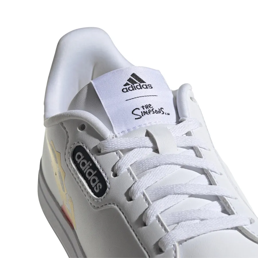 Imagen 5 de 7 de Zapatillas adidas Courtponit Base-BLANCO/NARANJA