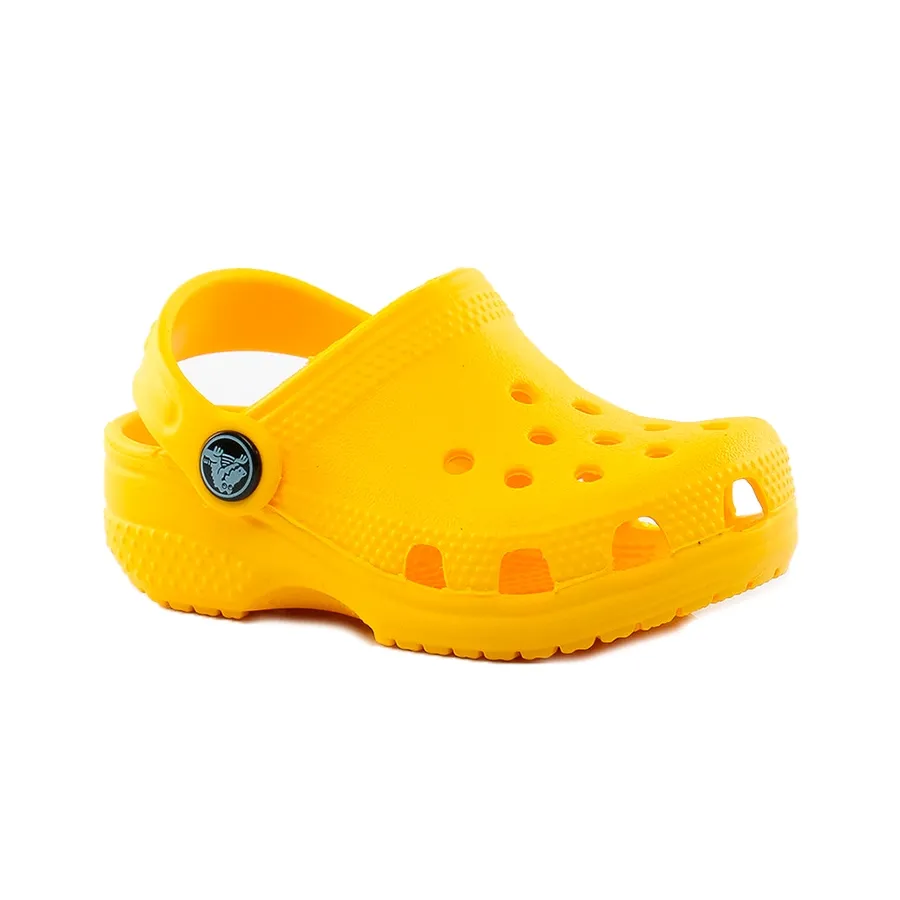 Imagen 4 de 5 de Ojotas Crocs Little-AMARILLO
