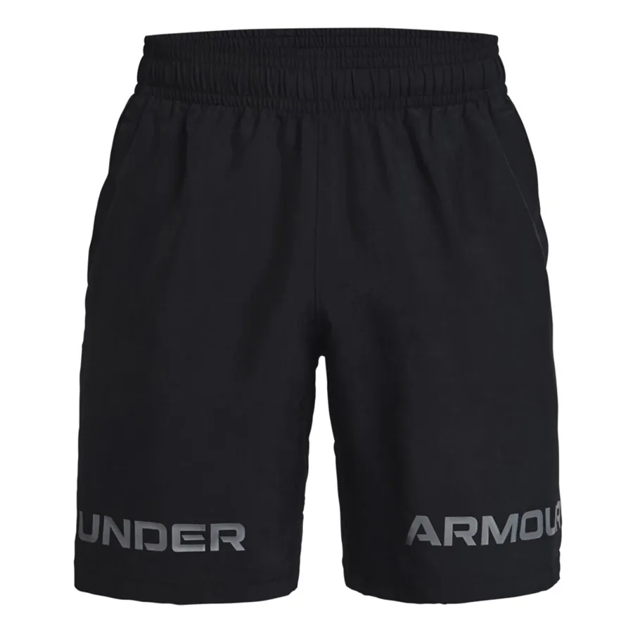 Imagen 0 de 4 de Shorts Under Armour Woven Graphic Wordmark-NEGRO