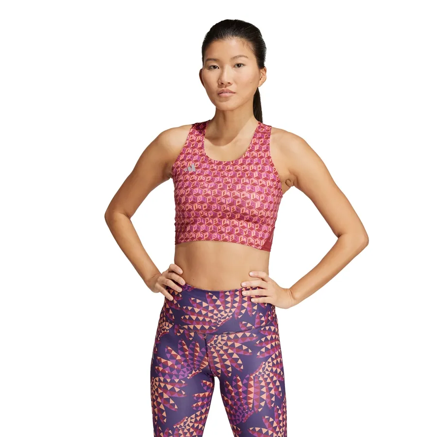 Imagen 0 de 5 de Top adidas Az Farm Croptop-BORDO/NUDE/VIOLETA