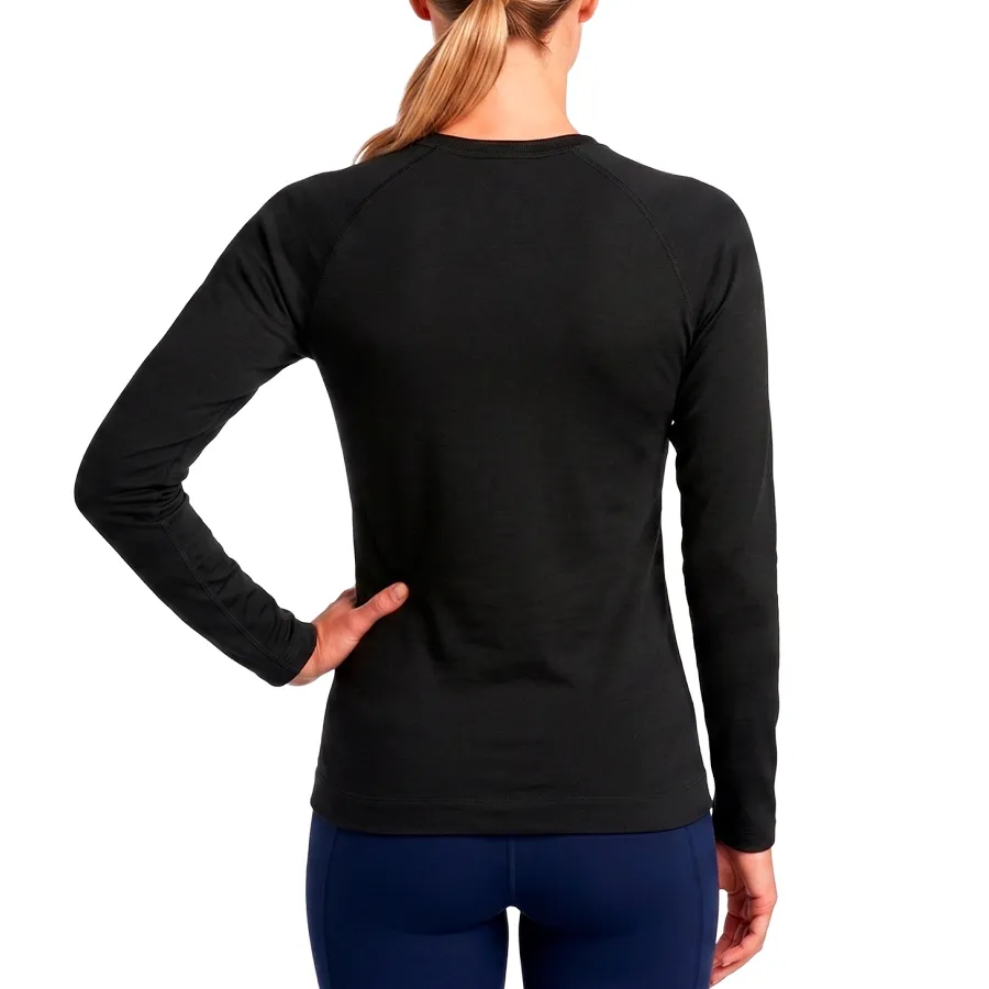 Imagen 3 de 5 de Remera Térmica Kamp Seamless 26-NEGRO