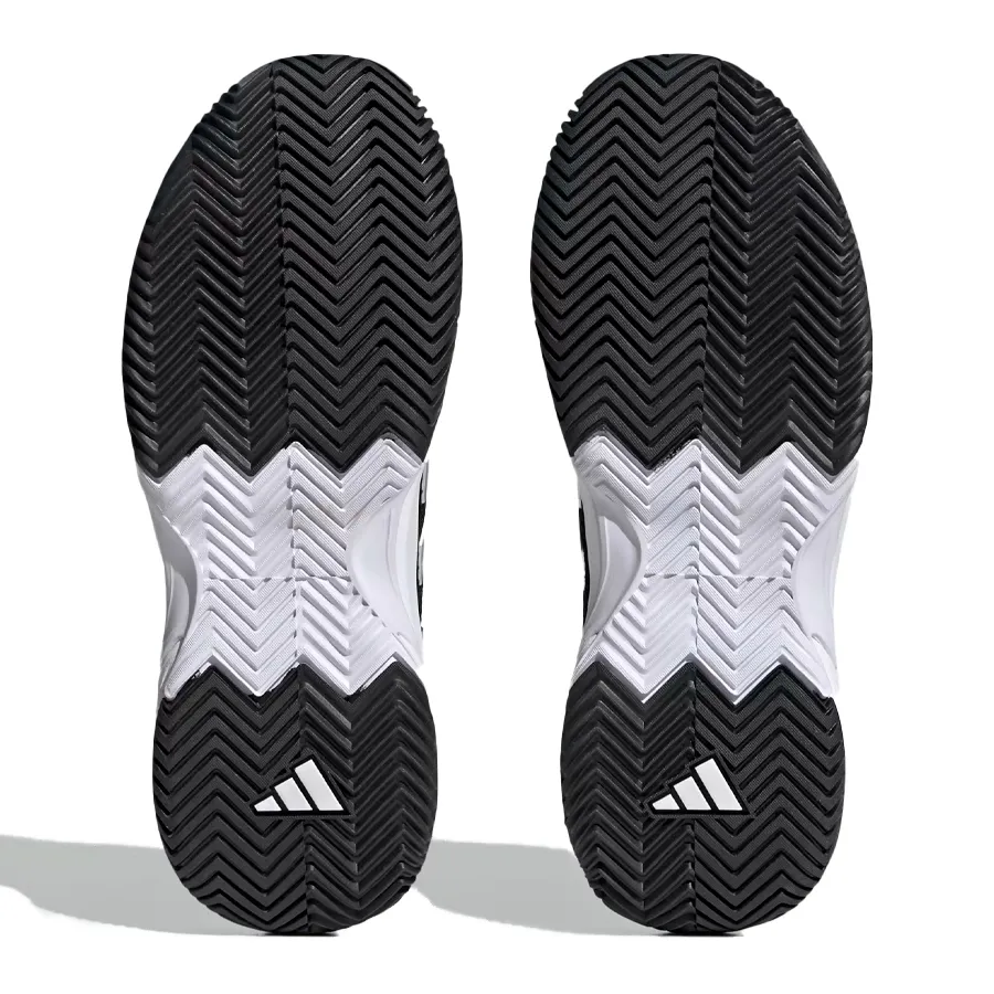 Imagen 3 de 6 de Zapatillas adidas Gamecourt 2-NEGRO/PLATA/CELESTE