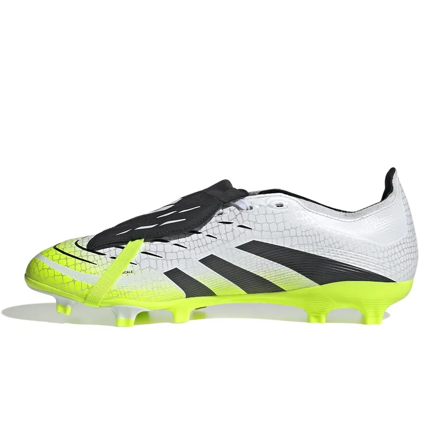 Imagen 2 de 7 de Botines adidas Predator League Tf-BLANCO/NEGRO/VERDE FLUOR