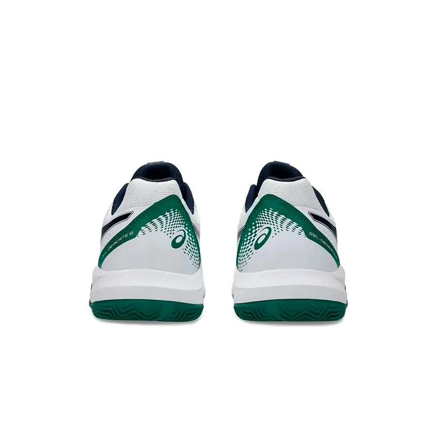 Imagen 5 de 6 de Zapatillas Asics Gel-Dedicate 8 Clay-BLANCO/NEGRO/VERDE
