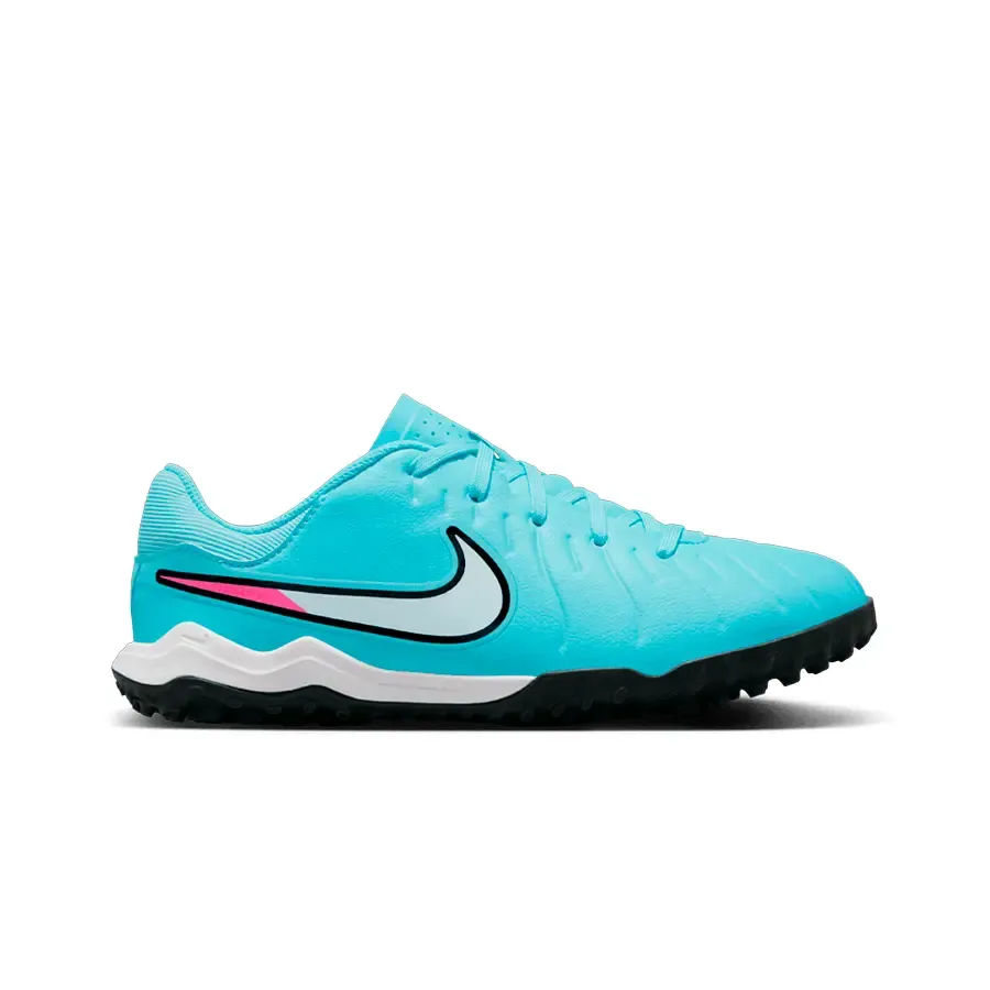 Imagen 0 de 8 de Botines Nike Tiempo Legend 10 Academy Tf-TURQUESA/FUCSIA