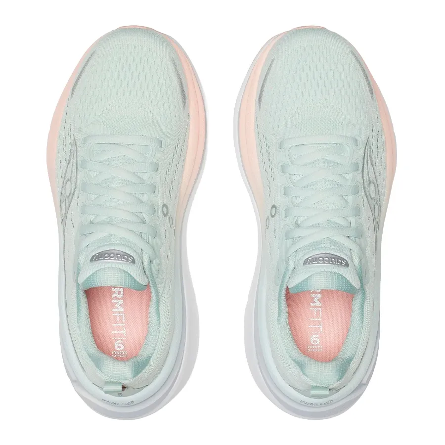 Imagen 3 de 6 de Zapatillas Saucony Hurricane 25-VERDE AGUA/CORAL