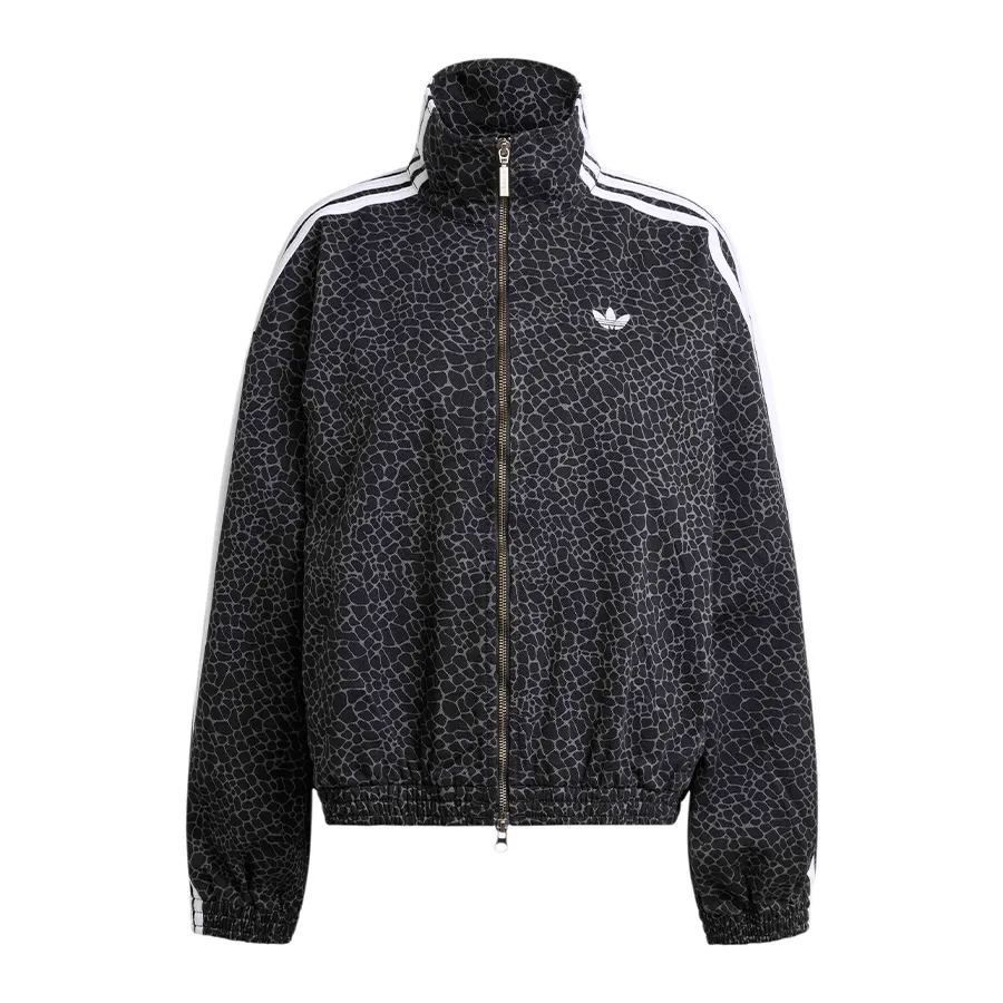 Imagen 2 de 5 de Campera adidas originals Firebird Animal Print-GASPEADO/NEGRO
