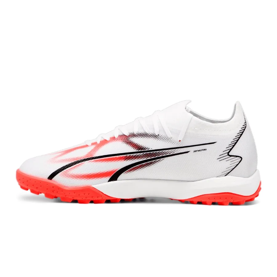 Imagen 1 de 5 de Botines Puma Ultra Match Tt-BLANCO/NEGRO/ROJO