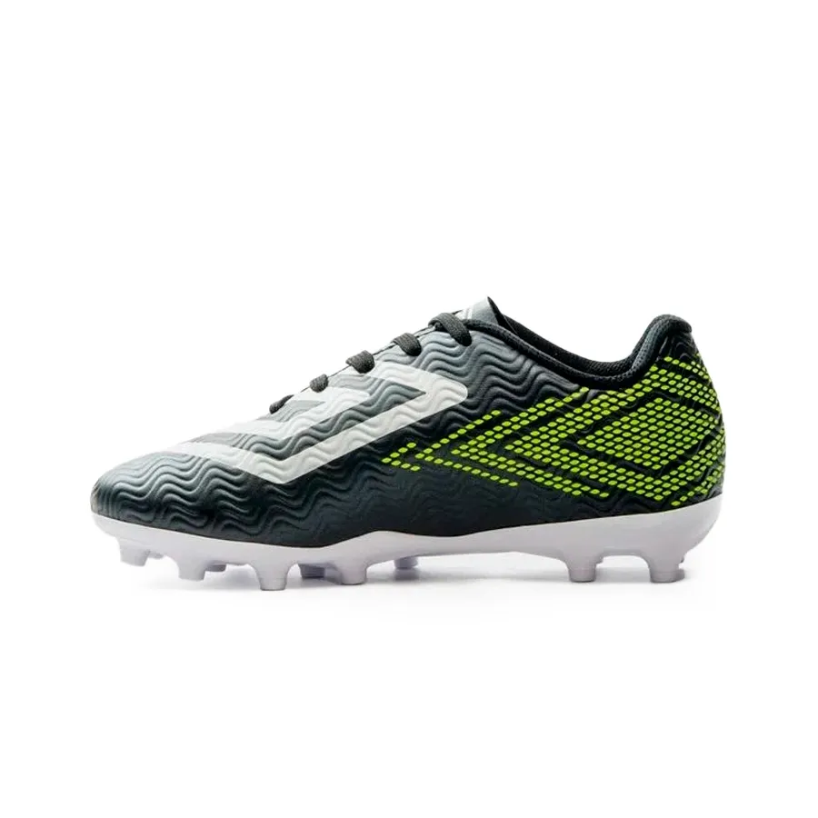 Imagen 2 de 7 de Botines Umbro Campo Ultraskin Jr-NEGRO/PLATA/LIMA