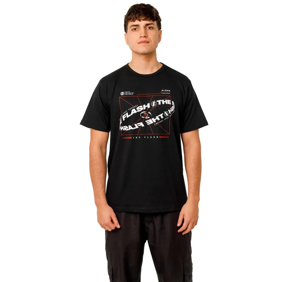Imagen 0 de 5 de Remera Warner Bros The Flash Urban-NEGRO/ROJO
