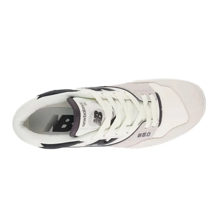 Imagen 3 de 5 de Zapatillas New Balance 550-BLANCO/GRIS/NEGRO