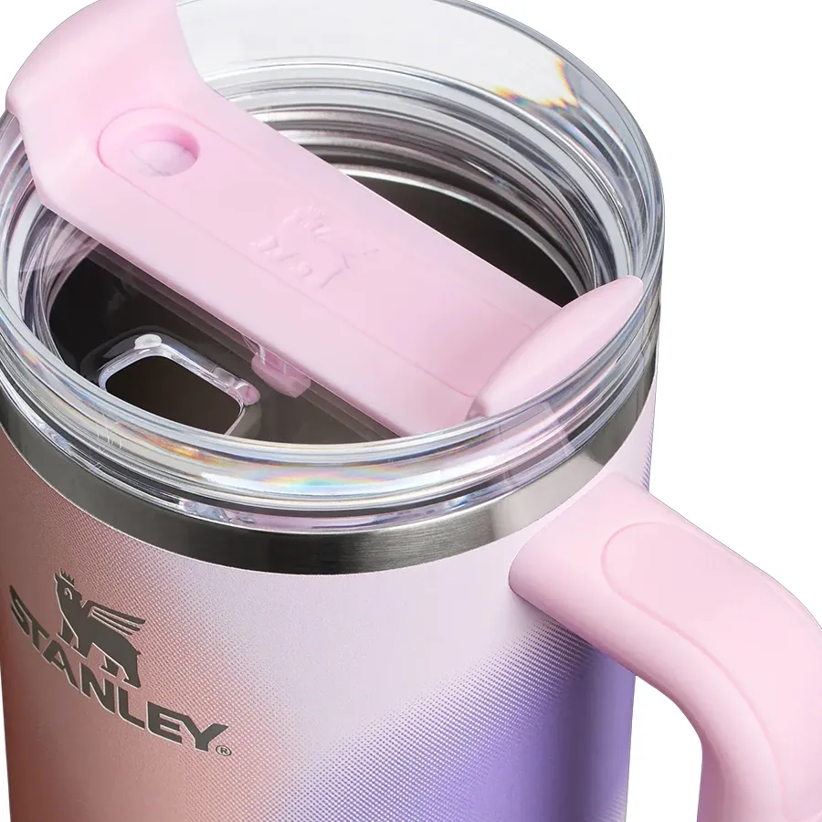 Imagen 1 de 4 de Vaso Stanley Quencher New Frequency 1.18 lts.-ROSA/NARANJA/VIOLETA