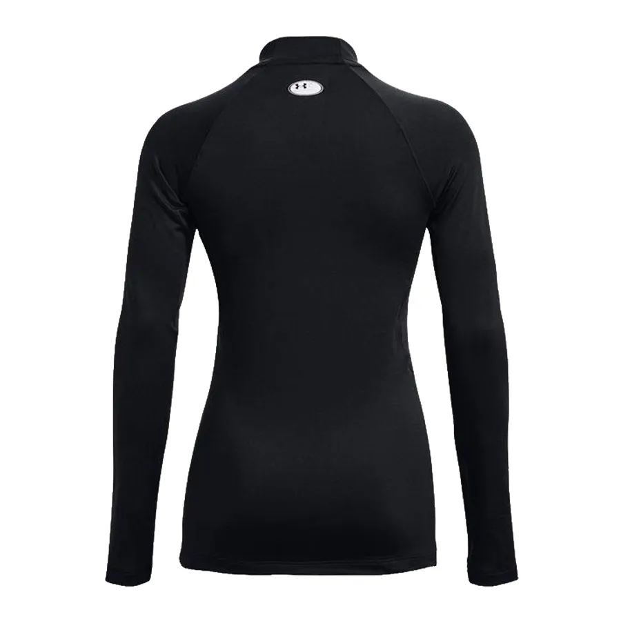Imagen 3 de 5 de Remera Under Armour Manga Larga ColdGear-NEGRO