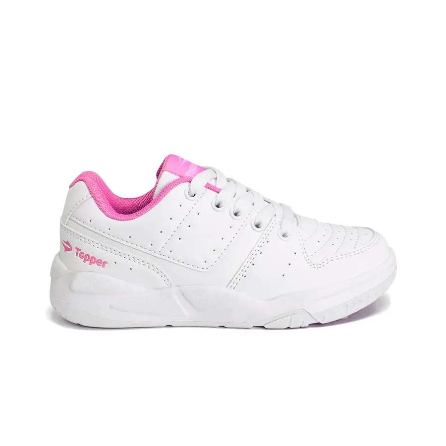 Imagen 0 de 5 de Zapatillas Topper Artic II Kids-BLANCO/FUCSIA