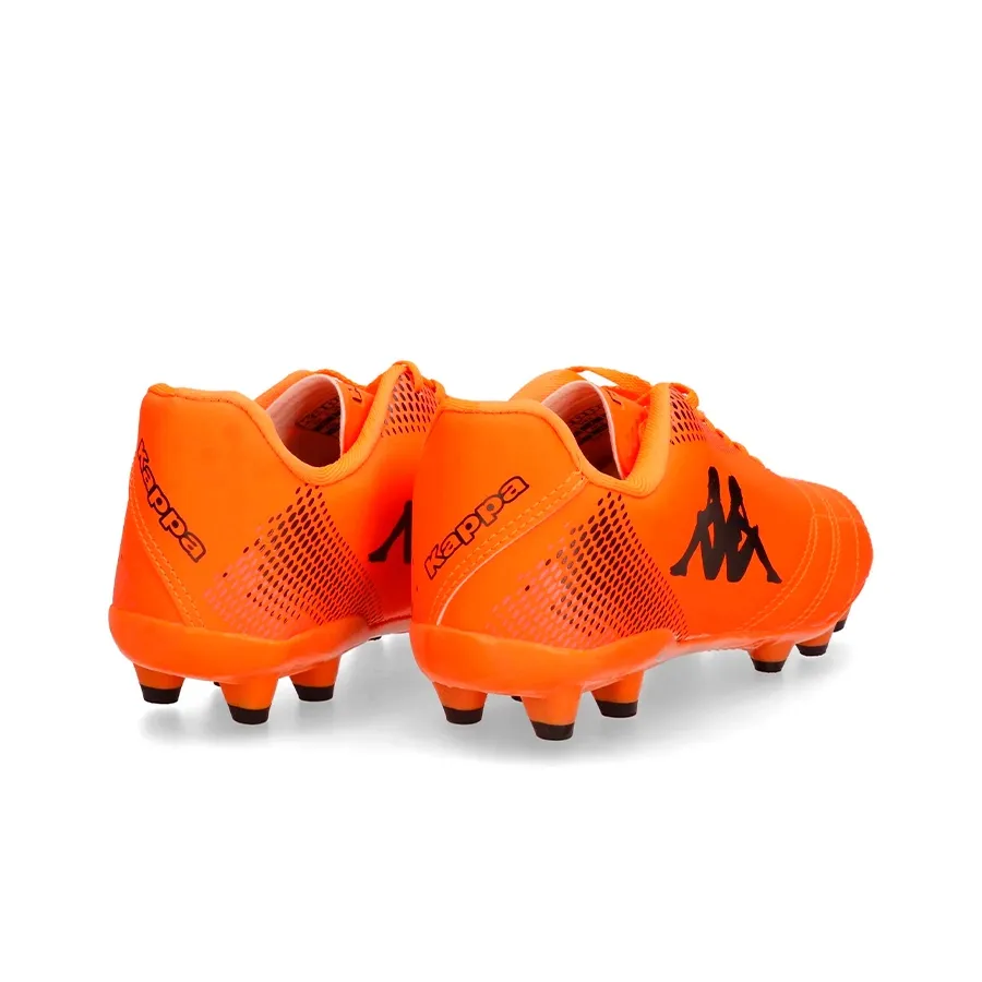 Imagen 3 de 5 de Botines Kappa Verona Fg-NARANJA FLUOR/NEGRO