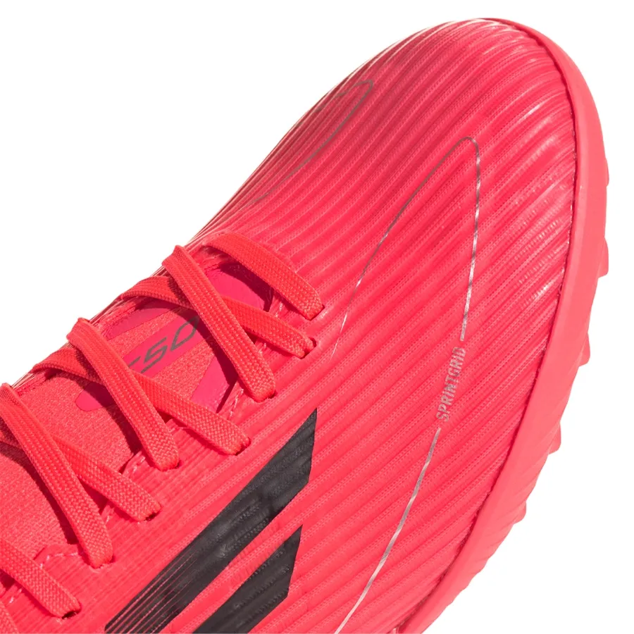 Imagen 5 de 7 de Botines adidas F50 League Mid Tf-CORAL FLUOR/NEGRO