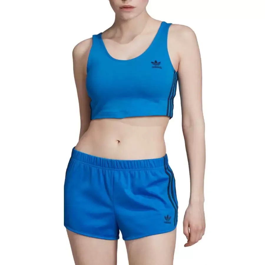 Imagen 2 de 4 de Top adidas originals Crop Tank-AZUL/NEGRO