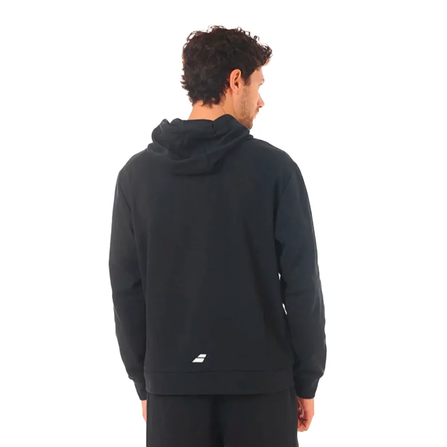 Imagen 2 de 5 de Buzo Babolat Hoodie Play III-NEGRO