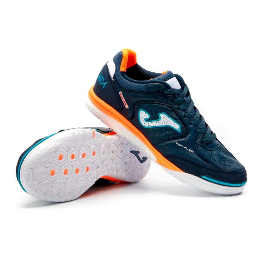 Imagen 1 de 5 de Botines Joma Top Flex Rebound-PETROLEO/NARANJA