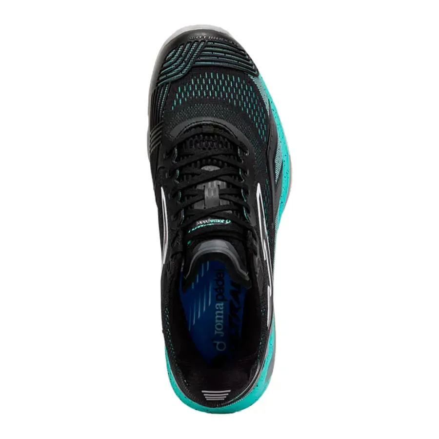 Imagen 2 de 5 de Zapatillas Joma Padel Ultra Light-NEGRO/MENTA