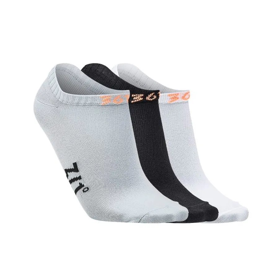 Imagen 1 de 2 de Medias 361º No show Pack X3-BLANCO/NEGRO/GRIS