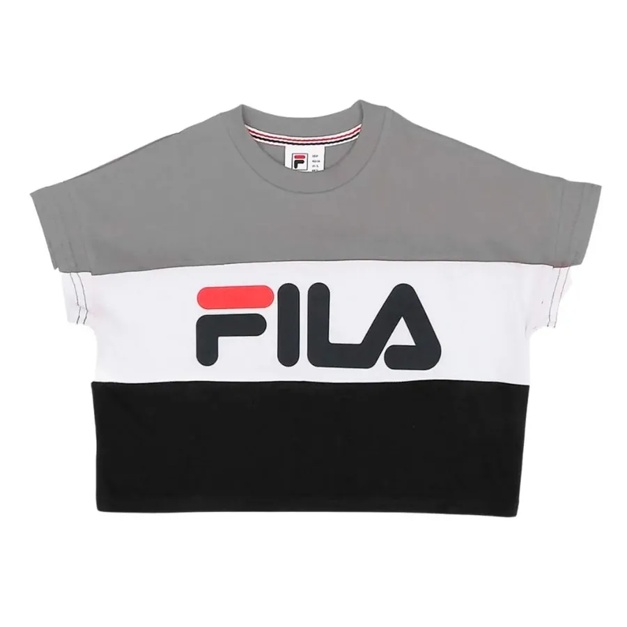 Imagen 0 de 3 de Remera Fila Maya II-GRIS/BLANCO/NEGRO