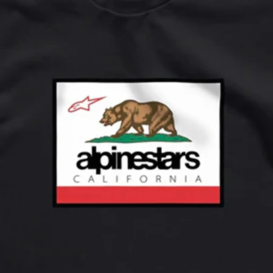 Imagen 4 de 5 de Remera Alpinestars Cali 2.0 CSF-NEGRO