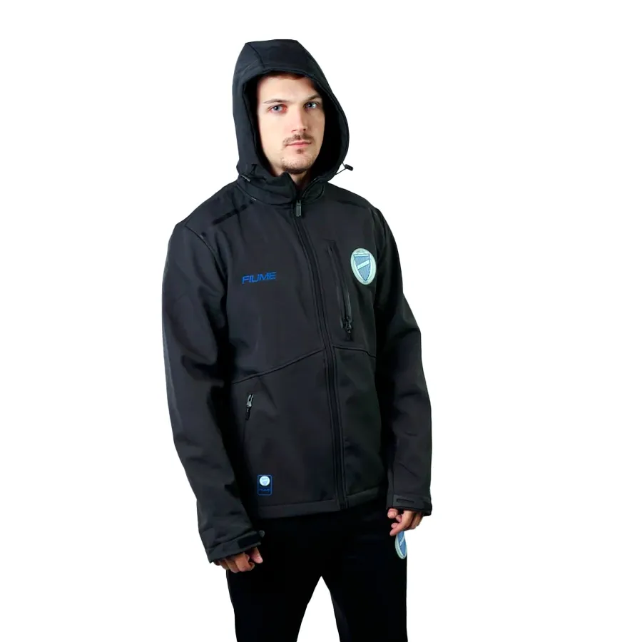 Imagen 3 de 4 de Campera Fiume Sport Técnica Godoy Cruz-NEGRO