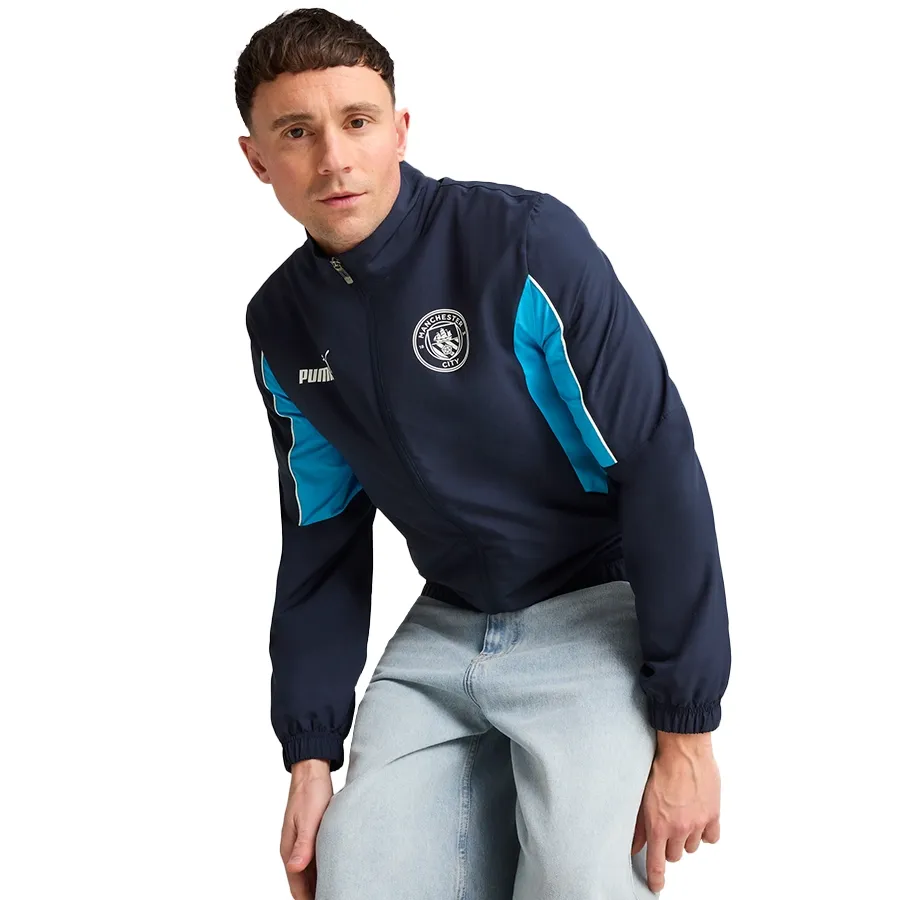Imagen 0 de 4 de Campera Puma Manchester City ftblARCHIVE-MARINO/CELESTE